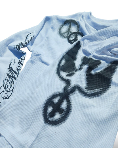 "PEACE" THERMAL WHITE