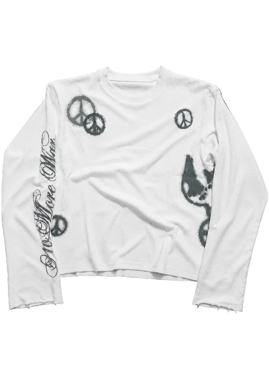 "PEACE" THERMAL WHITE