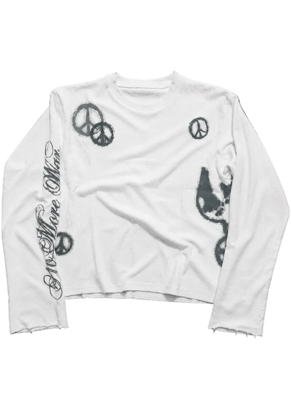 "PEACE" THERMAL WHITE